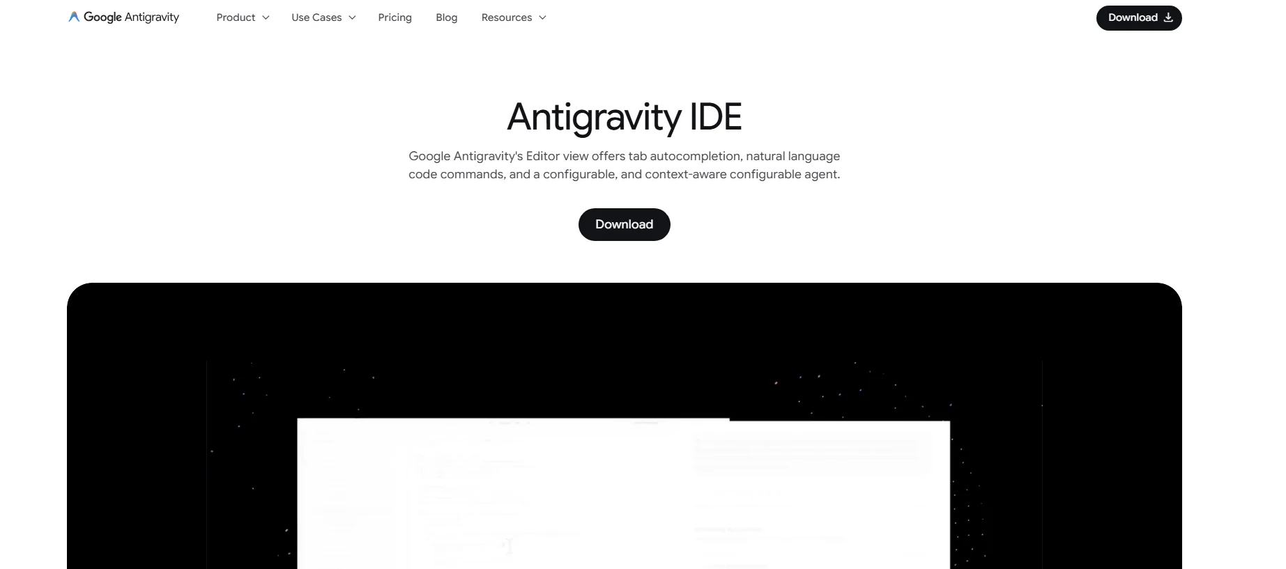 Antigravity IDE