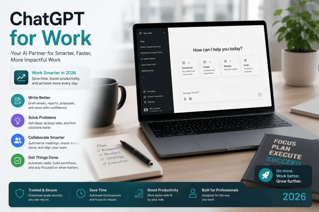 How to Use ChatGPT for Work: 10 Ways to Save 2+ Hours Daily