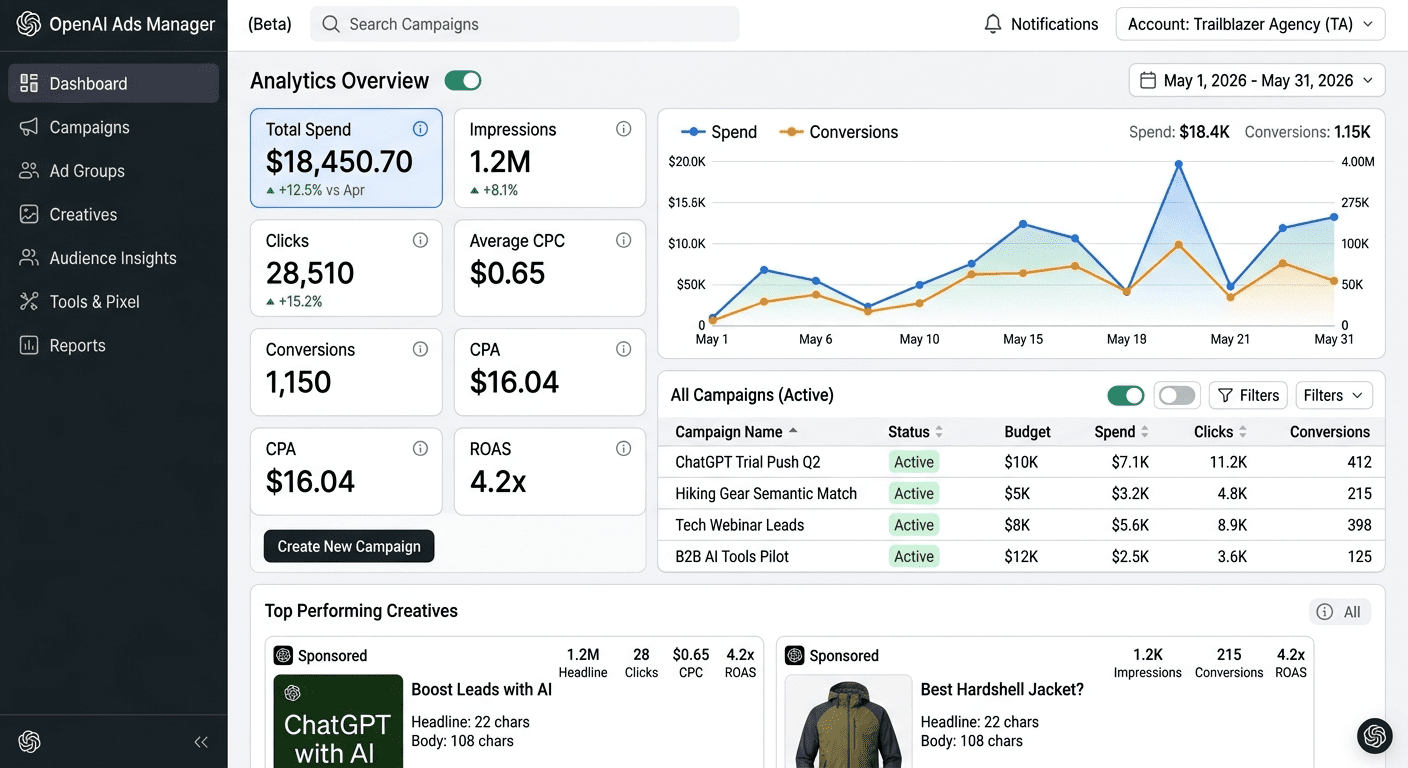 Chatgpt Ads Manager