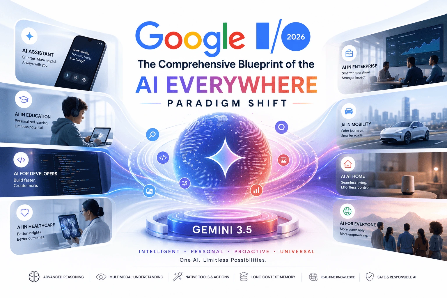 Google I/O 2026: The Comprehensive Blueprint of the “AI Everywhere” Paradigm Shift