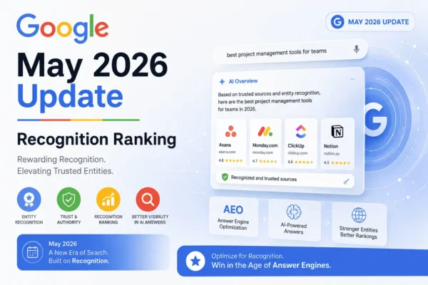 Google May 2026 Update: Why Recognition Is the New Ranking