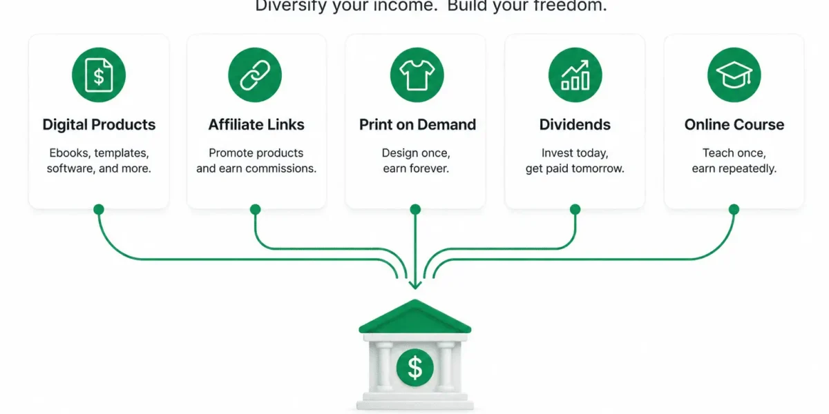 5 Passive Income Streams You Can Set Up This Weekend (Step-by-Step Guide)