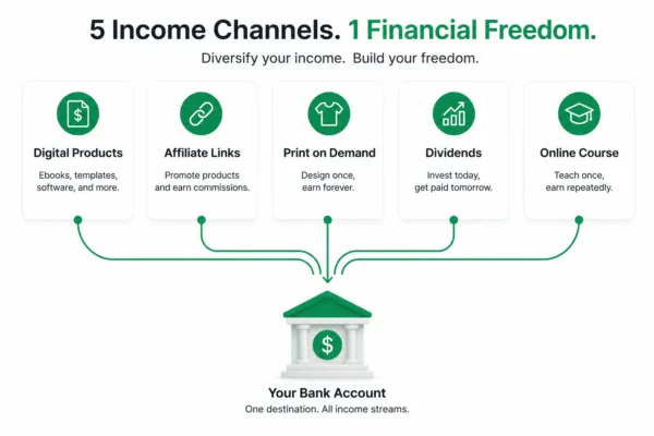 5 Passive Income Streams You Can Set Up This Weekend (Step-by-Step Guide)