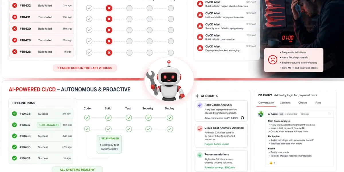 AI Agents in DevOps and CI/CD: What’s Actually Working in 2026 (And What’s Still Hype)