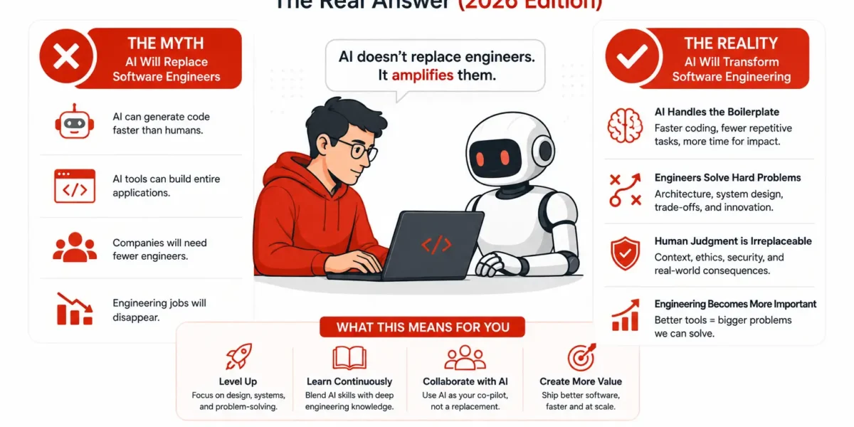 Will AI Replace Software Engineers? The Real Answer (2026 Edition)